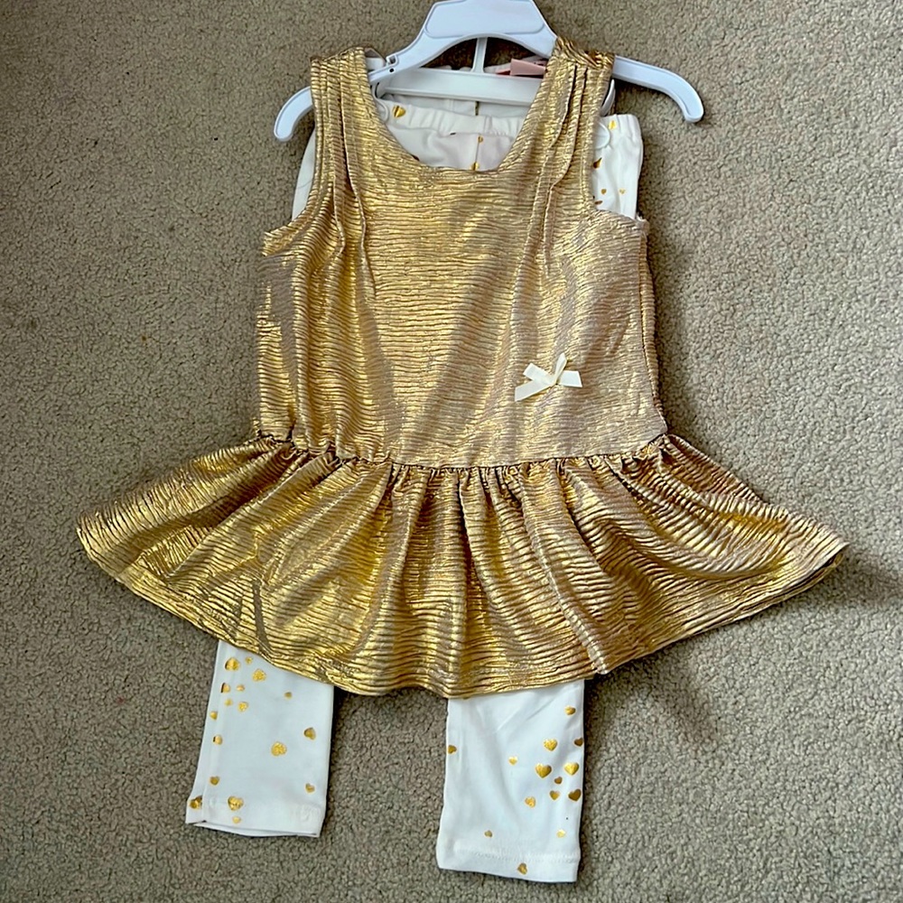 Juicy couture 4 years clothes set girl top and pants
